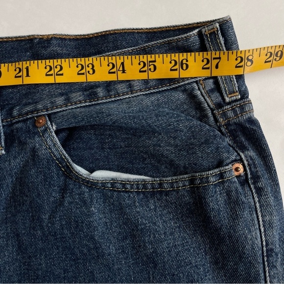 Levis Classic Blue Denim Big & Tall Men's Jeans Size 54X44 - Picture 5 of 8